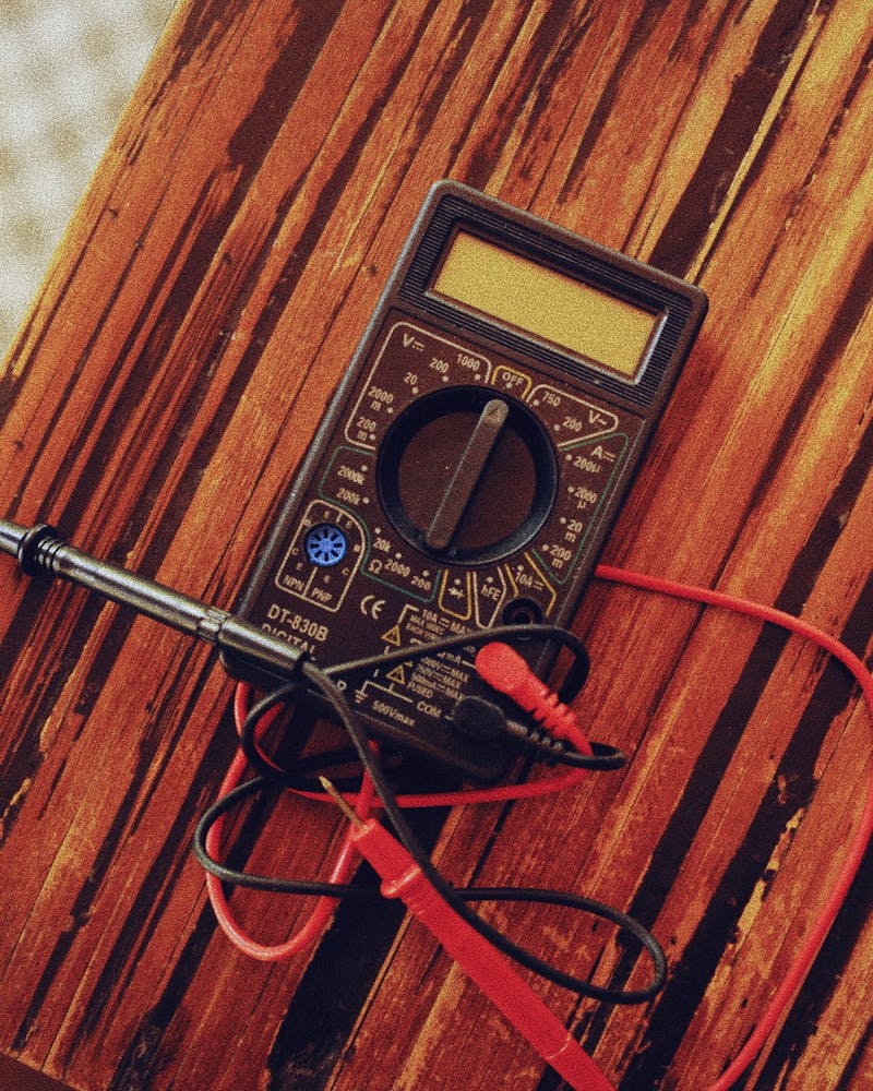 Electronics diagnostics – measurements and error reading