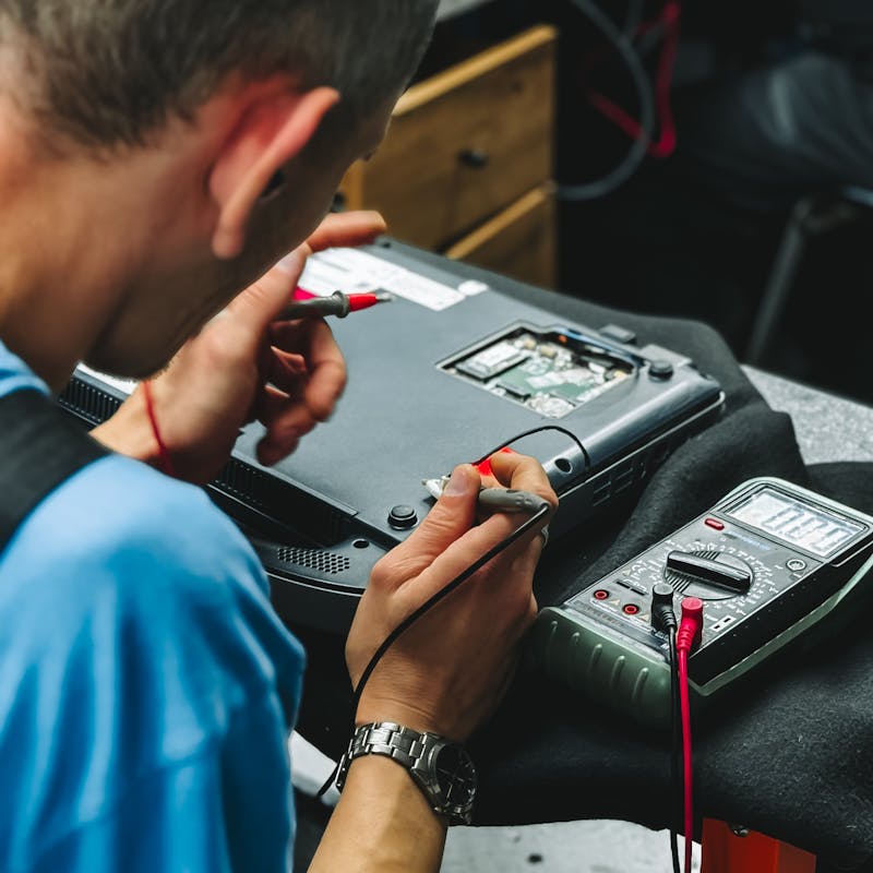 Diagnostics – electronics checks and measurements